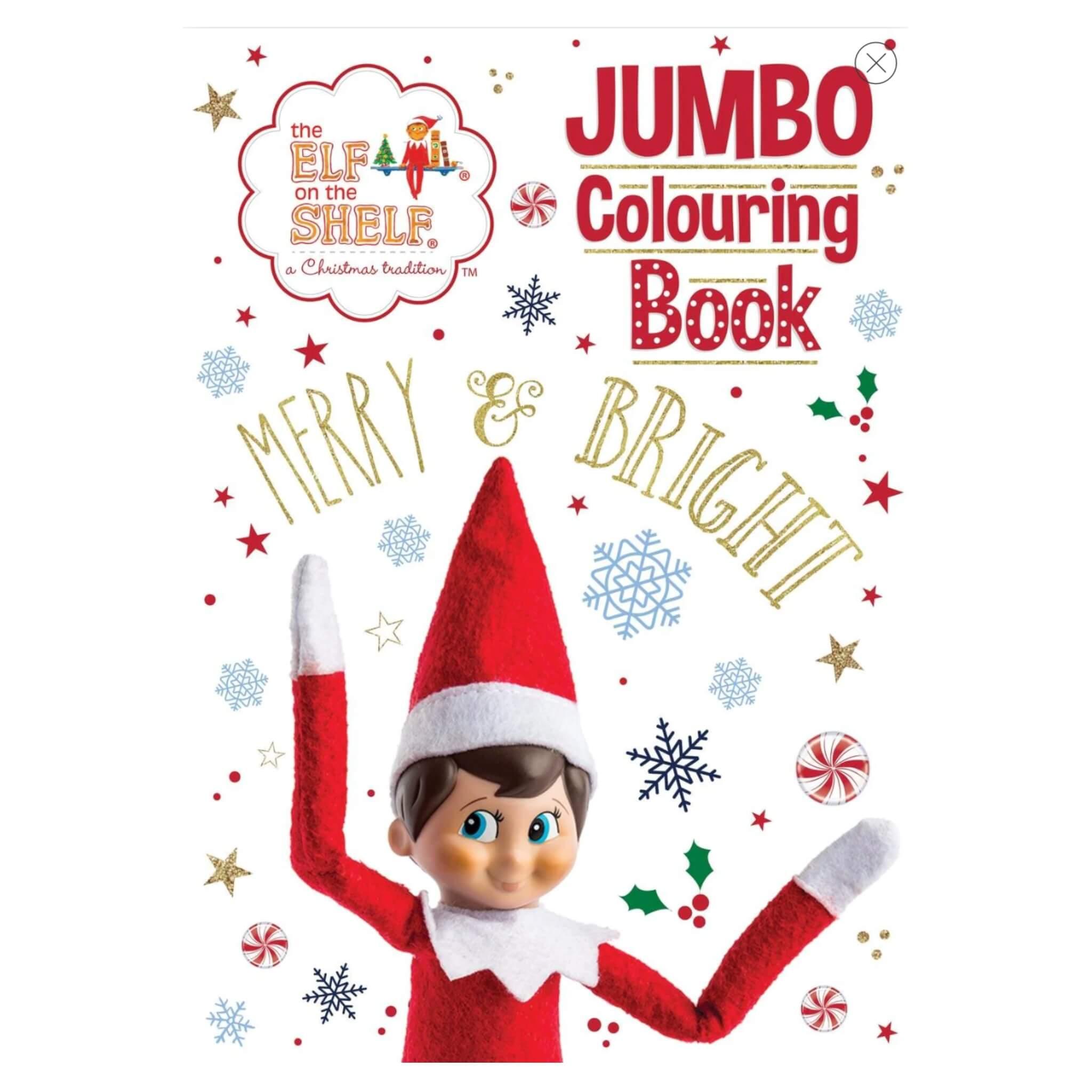 christmas jumbo coloring & activity book, Five Below